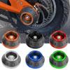 CNC Aluminium Gabel Rahmen Sliders 2 stücke Rad Motorrad Fallende Schutz Roller Moped Motocicleta Motorrad Zubehör