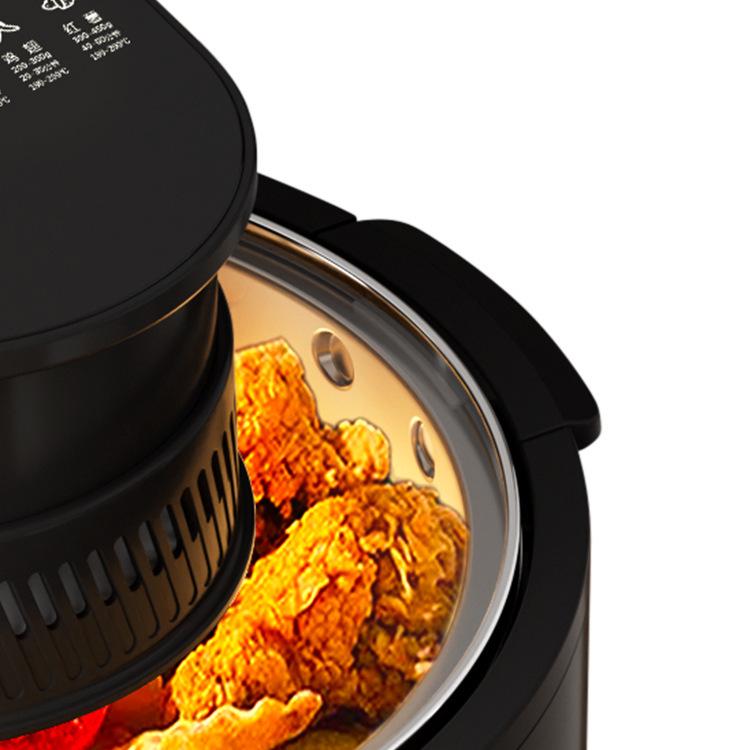 Large Capacity Touchscreen Air Fryer with Transparent Design