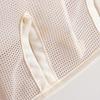 Hanging Underwear Organizer Breathable Mesh Storage Bag Foldable Travel Panties Socks Organizer for Closet or Door Use