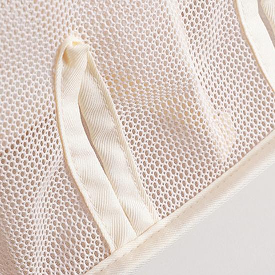 Hanging Underwear Organizer Breathable Mesh Storage Bag Foldable Travel Panties Socks Organizer for Closet or Door Use