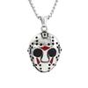 Gotische Hip Hop Totenkopf Anhänger Halsketten Für Männer Edelstahl Punk Mode Skelett Halskette Halloween Schmuck Geschenke Großhandel