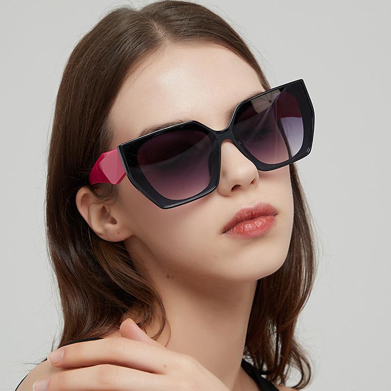 European American Sunglass Women Fashion Polygon Shape UV400 Protection Men Women Glasses Vintage Retro Women Sunglasses