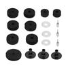 18PCS Cymbal Replacement with Base Wing Nut Washer for Drum Set Hardware Accessory