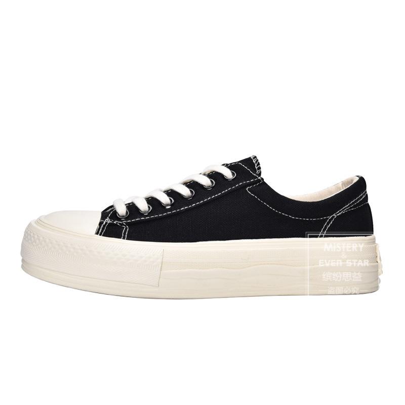 New Products Are On Sale In Spring, New Platform Canvas Shoes, Women's Dissolving Shoes, Versatile Little White Shoes 614.