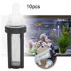 10PCS Aquarium Water Submersible Pump Filtration Mesh Fish Tanks Cleaning Filter Screen Supplies