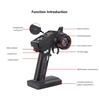 1Pcs Ct-6A 6Ch 2.4Ghz Radio System Transmitter Remote Controller With F-06A 6Ch Receiver For Rc Car Boat Tank