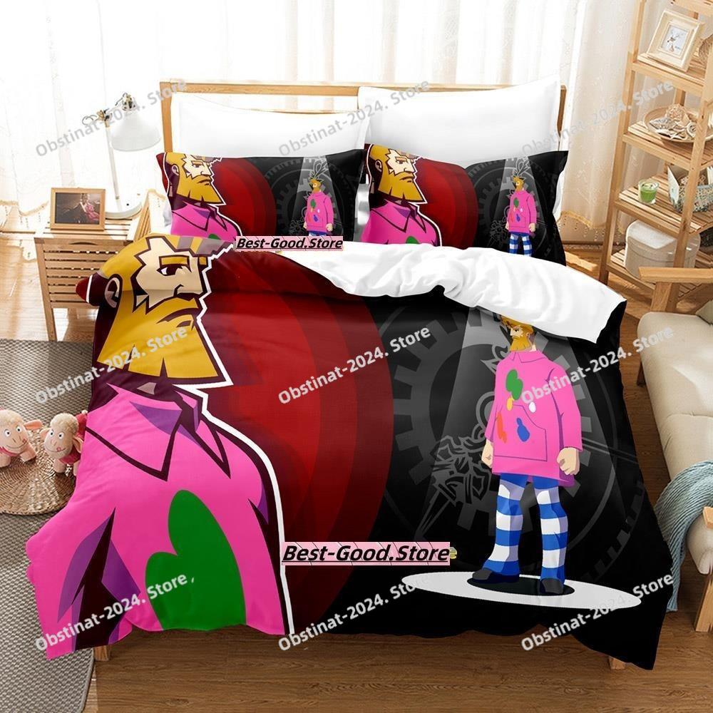 Game Ghost Trick Bedding Set Printed Bed Set Duvet Cover Sheet Pillowcase Bed Soft Quilt Cover Full Queen King Size