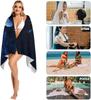 Blue butterfly Beach Towel for Family stuffs friends Gifts Quick-Dry Sand free For Bath Yoga Tourism Beach Camping Swimming GYM
