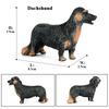 Oenux Dog Animals Model Husky German Shepherd Rottweiler Saint Bernard Action Figure Puppy Figurines PVC Collection Toy Kid Gift