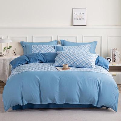 Enterprise Duo Xi Ai Mei Mian Kang Simple Four-Piece Double Bed Set