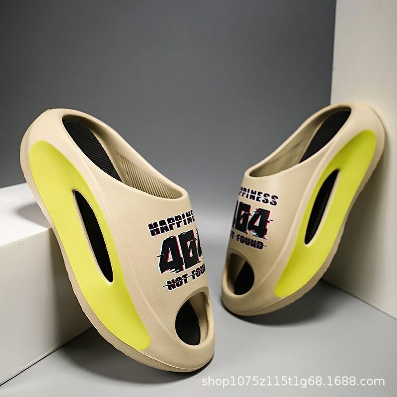 Thick-soled Slippers Men's Summer Wear Non-slip New Sports Beach Sandals Can Be