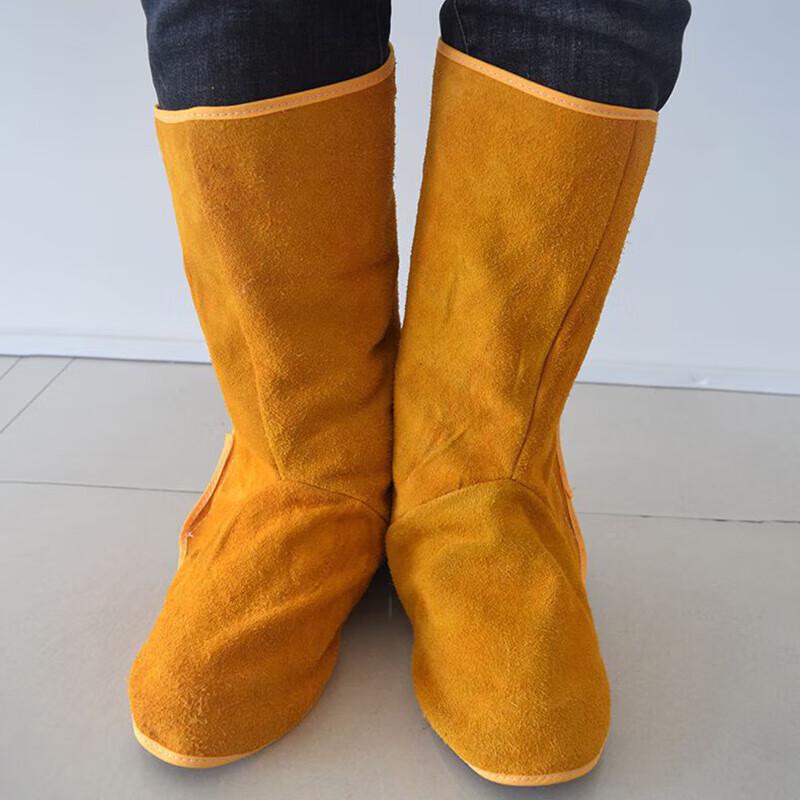 Cowhide Welding Spatter Protection Booties