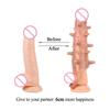 Penis Extender Sex tooys for Man Vibrator Sex Toys 18 Erection Ring for Men Men's Special Condom Cock Sleeve for Penis