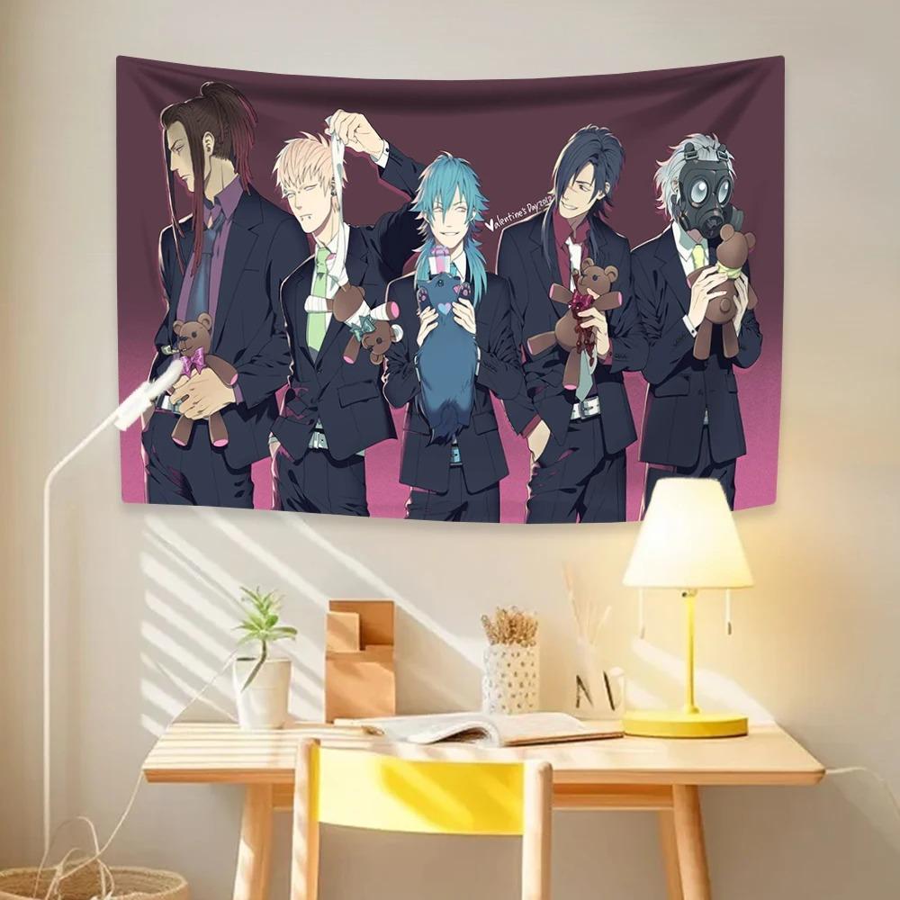 

Аниме Игра Dramatical Murder Печатный Гобелен Домашний Декор Гостиная Спальня Праздничный Подарок 74x94cm(29x37in)