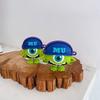 Pro AirPods Pro2 4 3 2 1 Pro Pouzdro na sluchátka 3D Monsters University Mike Silikonové Ochranné s přívěskem Kryt krabičky na sluchátka