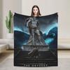 Comfortable The Odysseys Movie  Blanket Merch Bedding Decorative  Blanket Throw Super Soft Flannel For Outdoor