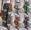 2026 European & American Fashion Elastic Waist Wide-Leg Pants - Spring To Autumn