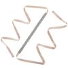 Light Luxury Rhinestone Waist Seal Zircon Wedding Lace-up Belt Fashion Crystal Dress Belt  Ornament