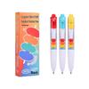 Blaues Obst D4001 Bunter Klick-Gelstift mit Perlen - Schnelltrocknender Unterschriftenstift für Schüler & Bürogebrauch