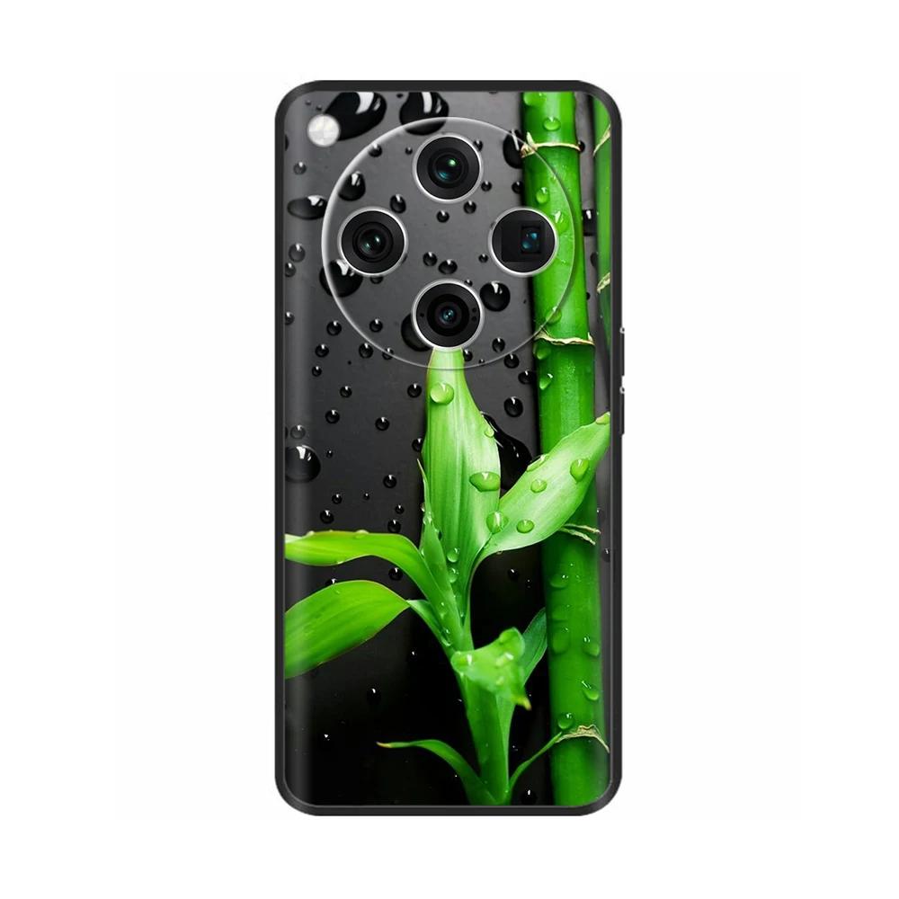 Painted Cover For Oppo Find X8 Pro Soft Black Silicon Back Cover Cases For Oppo Find X8 Findx8 Pro Shockproof Shell Cases Bumper