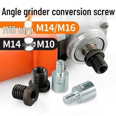 Angle Grinder Conversion Adapter Set: M10 To M14 External Thread, M16 Thread Polisher Accessories