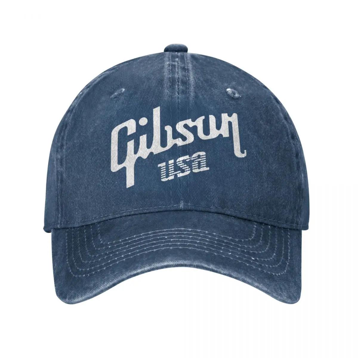 The perfect season Gibsons Music 1894 Baseballpet Vintage Verweerd Gewassen Hoofddeksel Mannen Vrouwen Buiten Zomer Verstelbare Petten Hoed Adjustable