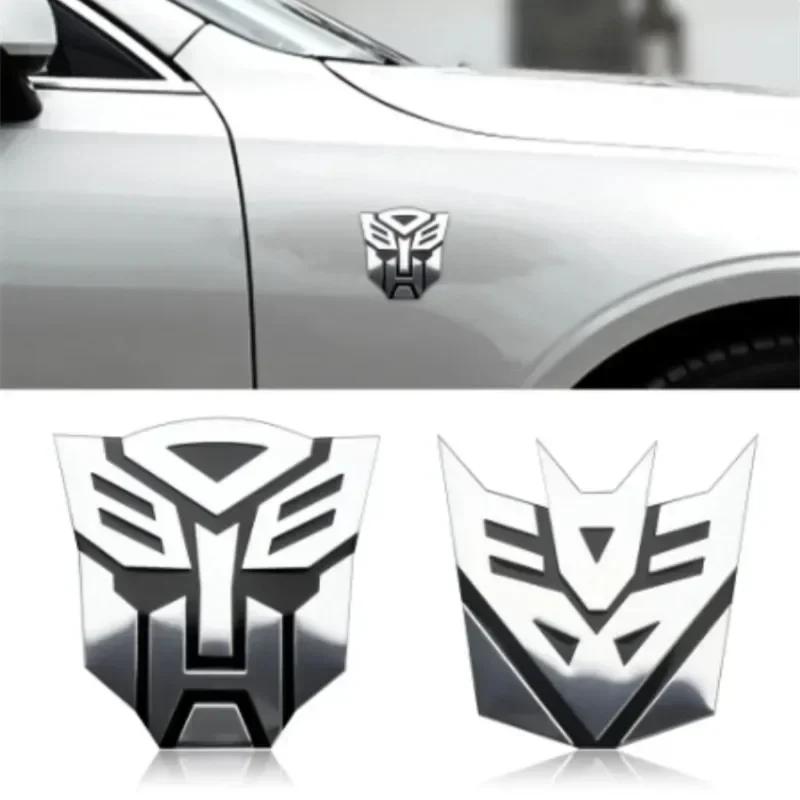 3D Metal Car Rear Boot Trunk Side Fender Emblem Badge Sticker Decals For Universal Car Styling Accessories
