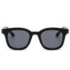 New retro small frame square sunglasses men's and women's simple travel beach sunglasses European and American round face glasses s