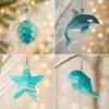 Collectible Marine Life Acrylic Pendant Ornament Christmas Tree Hanging Decoration Advent Calendar Set