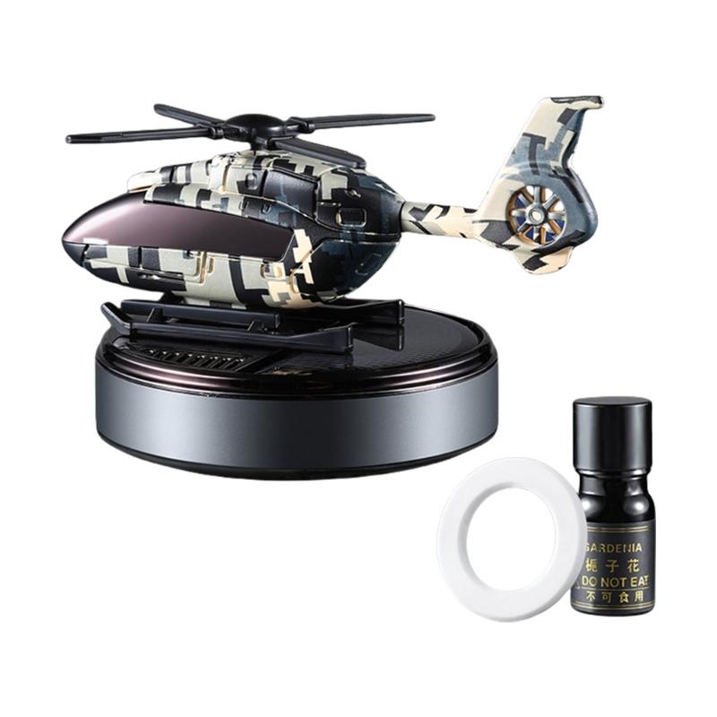 Auto Duft Auto Lufterfrischer, Rotierender Propeller Auto Duftspender Armaturenbrett Langanhaltender Lufterfrischer für Fahrzeug