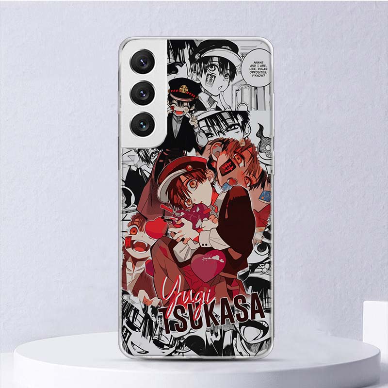 Anime Toilet Bound Hanako Kun Soft Case For Samsung Galaxy M12 M21 M30S M31 M32 M51 M52 Phone Cover Note 8 9 10 + 20 Ultra J4 J6
