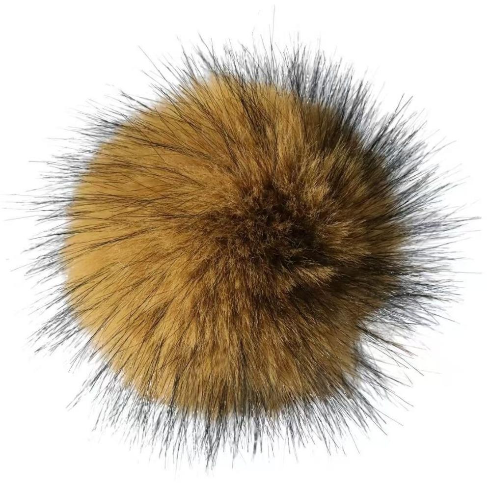 Soft Fluffy Rabbit Fur Cat Toy Rabbit Fur Cat Teaser Ball Funny Cat Toy Ball  Indoor 3.15 in