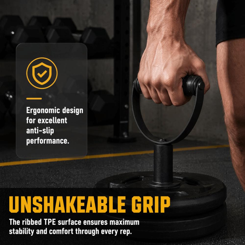 4pcs Weight Plate Compatible Adjustable Kettlebell Handle  Strength Training