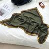 Cashew flower silk scarf new trend bag headscarf headband neck protector scarf scarf small shawl triangle scarf fart curtain