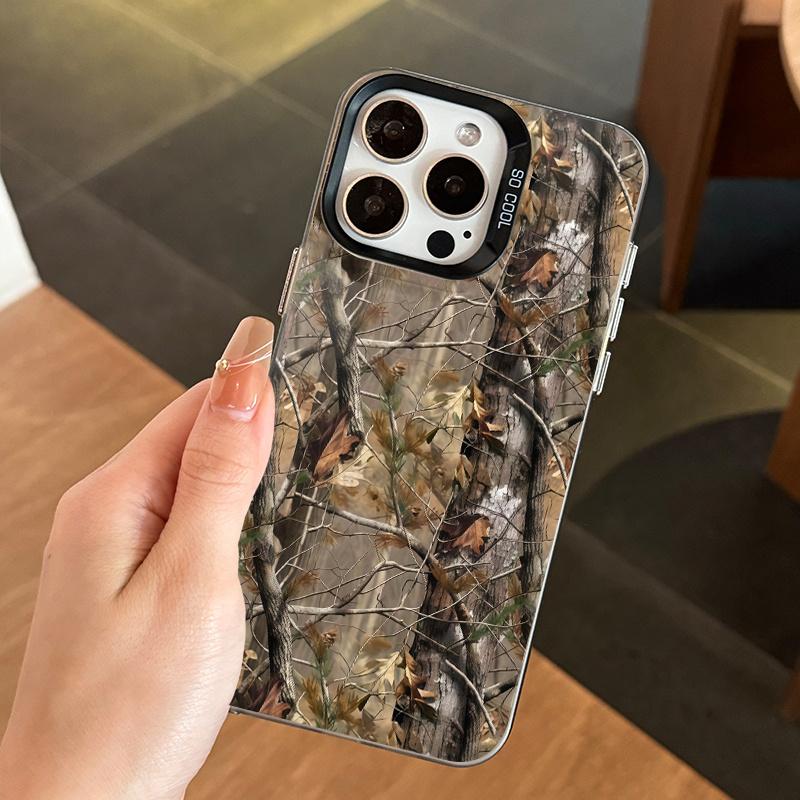 Unique Camouflage Phone Case for iPhone 17 16 15 14 13 12 11 Pro/ Max/Plus Anti-fall and Shock