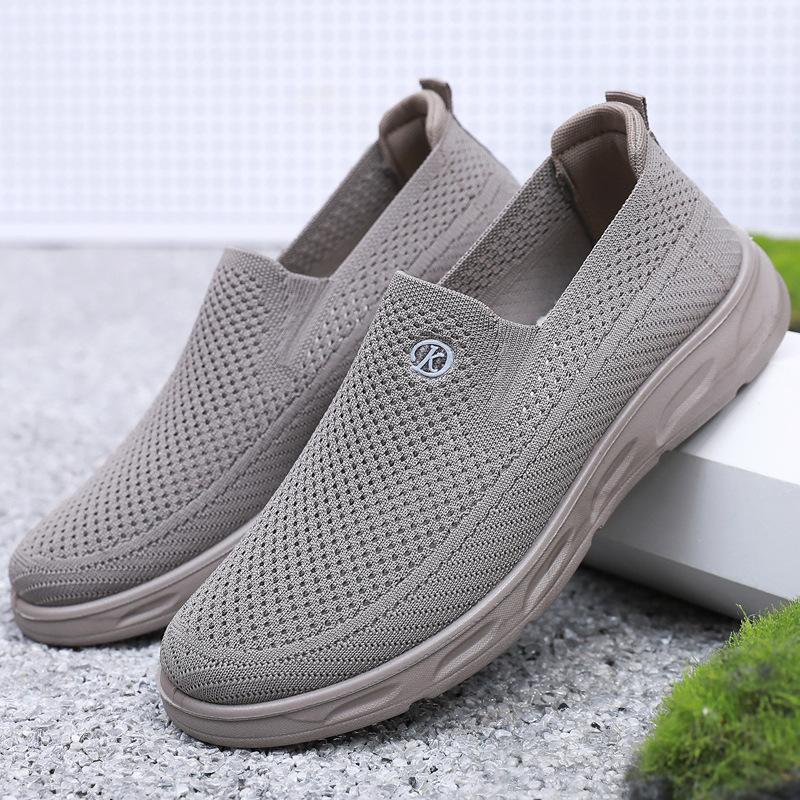 Fashion Old Beijing Cloth Shoes, 2015 Men's Summer Mesh Single-leg Dad Shoes, Middle-aged and Elderly Sneaker Casual Shoes