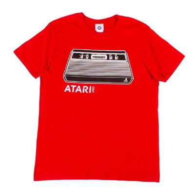 Maglietta da uomo Atari Red 2600 Video Computer System