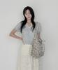 Atil Studio All-Season Oxford Graphic Shoulder Bag _ [Midnight Floral]