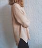 Autumn and Winter New European and American Casual Loose Half High Neck Long Sleeved Knitted Sweater Pullover for Women 3511