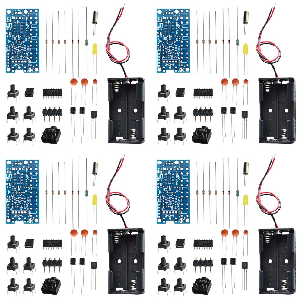 

DIY Комплект радіоприймача 76 МГц-108 МГц FM Електронні комплекти DIY Комплект бездротового FM-радіо