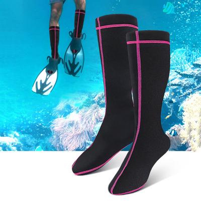 Neopren Långa Dyksockor Termiska Våtdräkt Surfsockor Halkfria Simsko Strand Aqua
