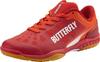 Butterfly Table Tennis Resoline High Flash Size Shoes, Revalis, Breathable, Cushioned, Grip, Anti-Twist, Red, 27.0 (93710)