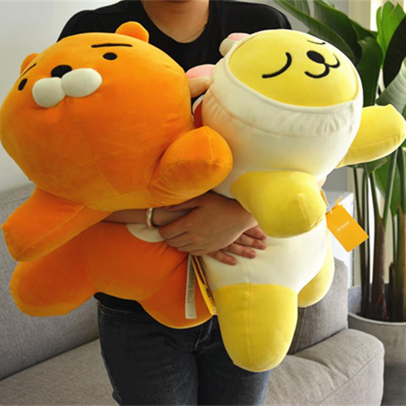 1pc 55cm Kakao Friends Plush Dolls Stuffed Kawaii Cartoon Figure Toys Ryan Cute Cocoa Kids Children 