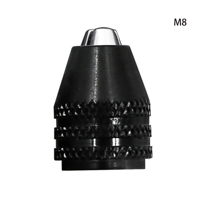 

Multifunctional M7/M8 Keyless Drill Chuck Rotary Tool 4-Types Optional Chucks Adapter Universal Mini Mandrel Converter