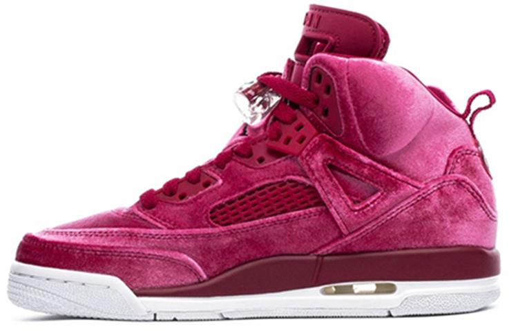 Jordan Spizike Velour Noble Red GS 535712-600 37.5