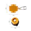 Stove Propane Refill Adapter Flat Tank Conversion Adapter Gas Filling Butane Butane Cylinder Tank Gas Burner Camping Equipment