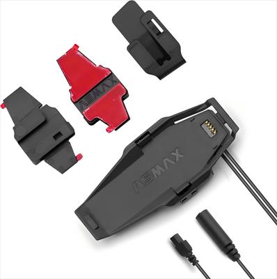 ASMAX Motorrad-Intercom-Clip-Set für F1