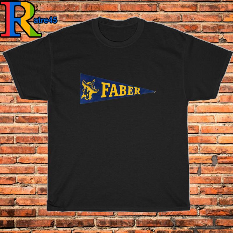 Neues Faber College Logo Animal House Schwarz Grau Weiß Marineblau T-Shirt Größe S 3XL