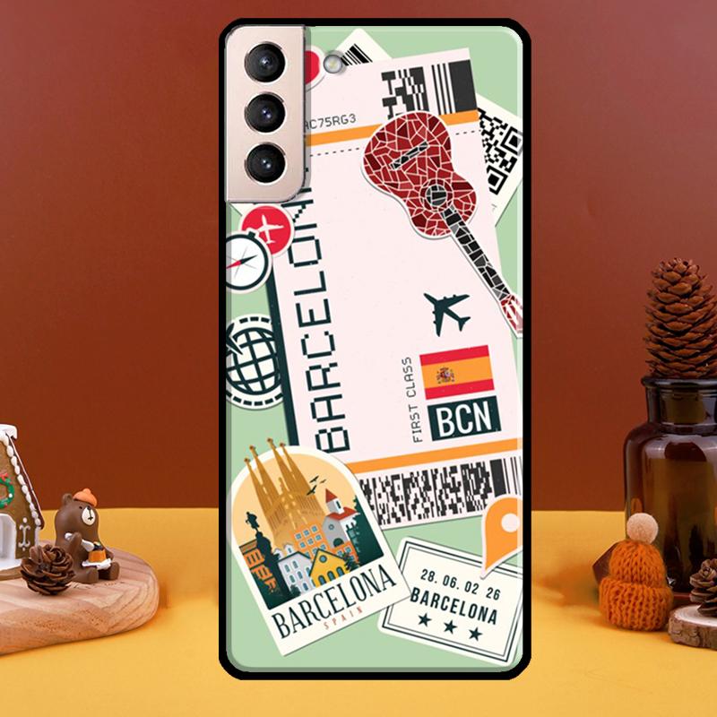 

Чехол для телефона New York TOKYO Traveltickets для Samsung Galaxy S20 FE S21 S22 Note 20 Ultra Note 10 S8 S9 S10 Plus Galaxy S9 Plus