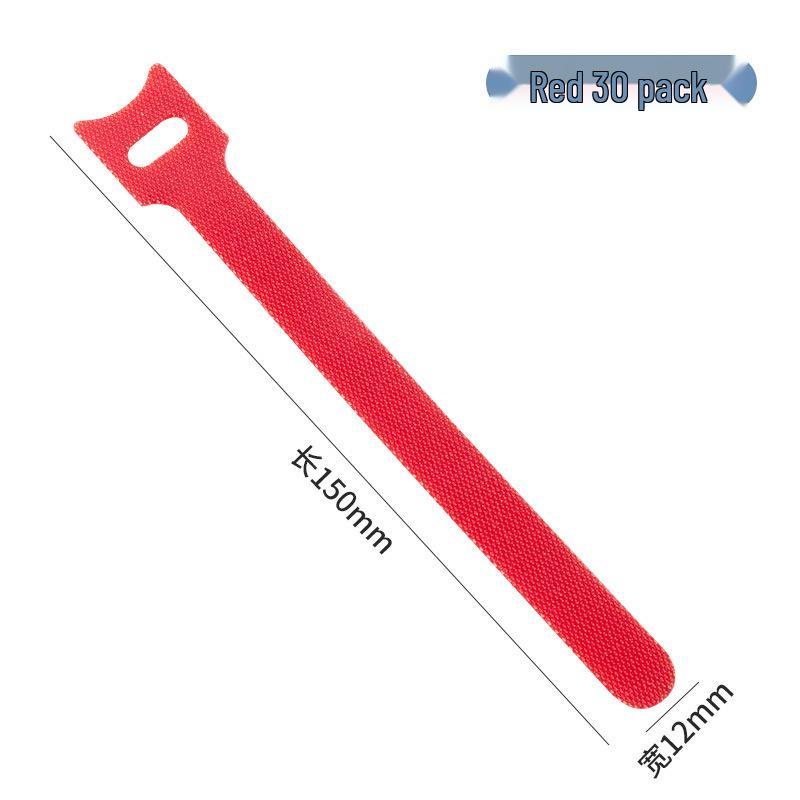 

Hook and Loop Cable Ties: Organize with Colorful Wrap-around Straps and Zip Ties for Efficient Computer Cable Management.